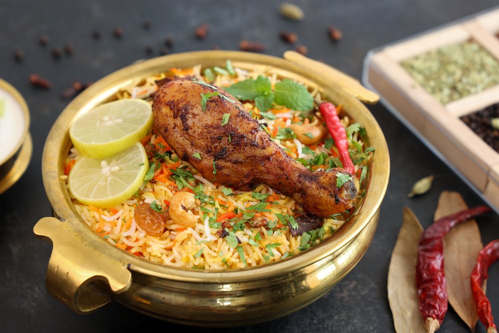 Hyderabadi Chicken Biryani