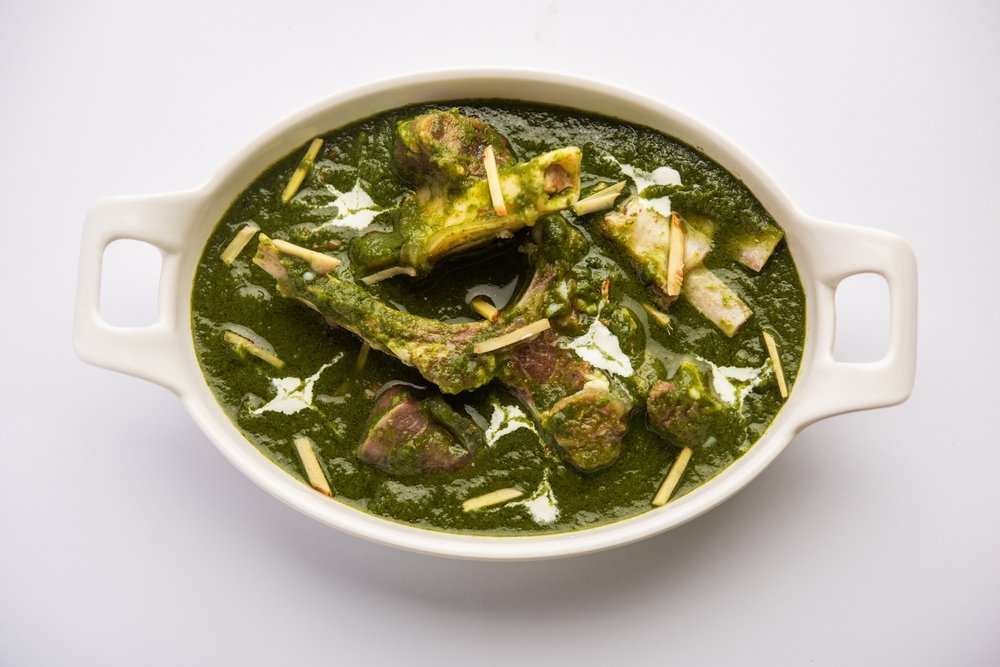 Hyderabadi Mutton Palak