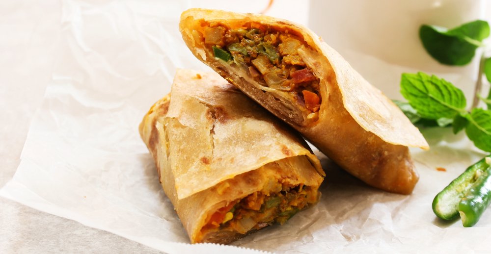 Chicken Kathi Roll Recipe